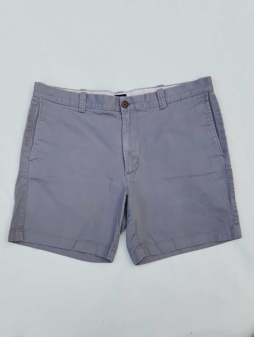 ​J. Crew Mens 7" Inseam Chino Shorts Gray - Size 36 (Re-Imagined)
